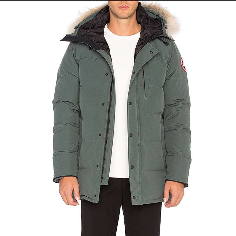 SOLD Canada Goose Carson Parka in Slate - Picture 4 of 8